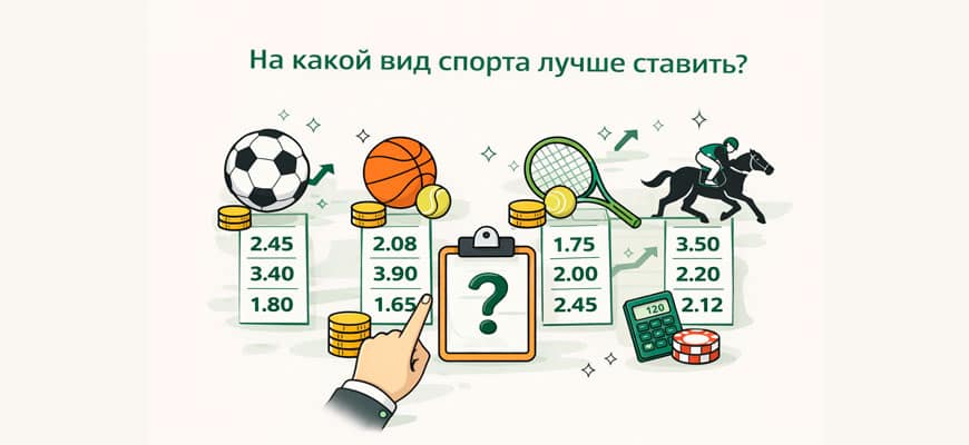На какой вид спорта лучше ставить