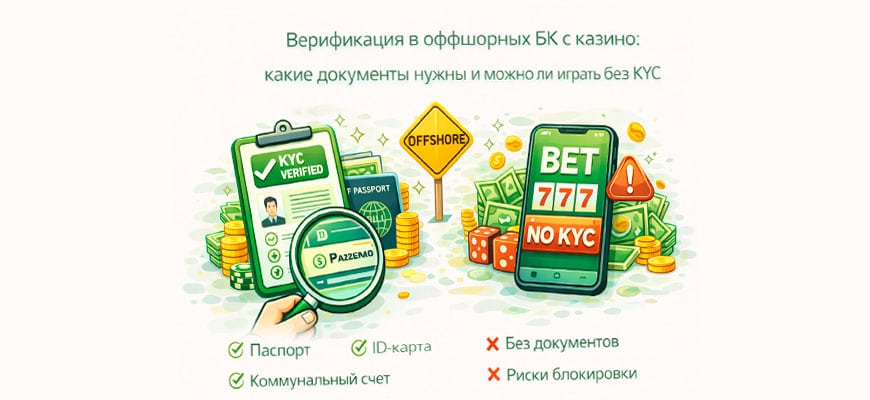 Верификация в офшорных БК